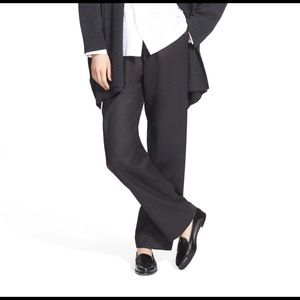 Eskandar Straight Leg Wool & Cashmere Trousers